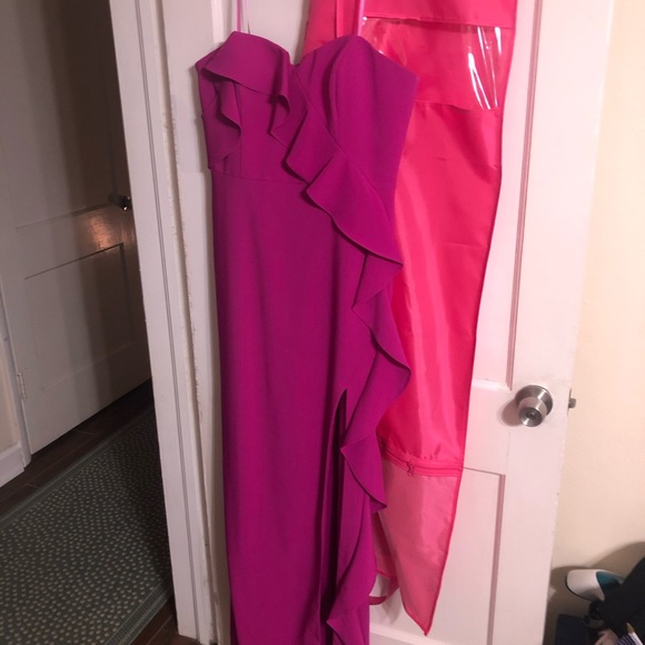 Aidan Mattox strapless gown - Picture 4 of 5